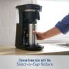 Mr. Coffee Programmable Coffee Maker  Machine Single Serve 10 Cups, Black