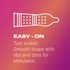 Durex Pleasure Me Condoms Ribbed & Dotted Regular Fit 12s