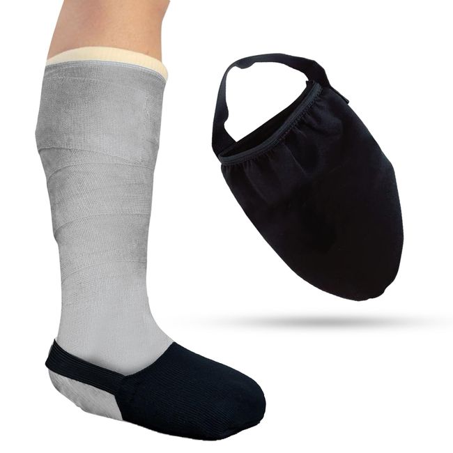 Cast Sock Toe Cover,Cast Toe Cover Cast Sock Over Cast Leg Cast Sock Toe Protector Anti-Slip Cast Sock Cover Protect Cast Walking Aids Boot Plaster Cover Sock for Cast Keep Toes Warm Clean Protected