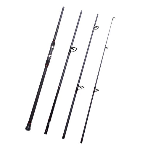 Fiblink Surf Spinning Fishing Rod 4-Piece Graphite Travel Fishing Rod (Length: 15')