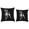 GSP German Shorthaired Pointer Loyalty Throw Pillow