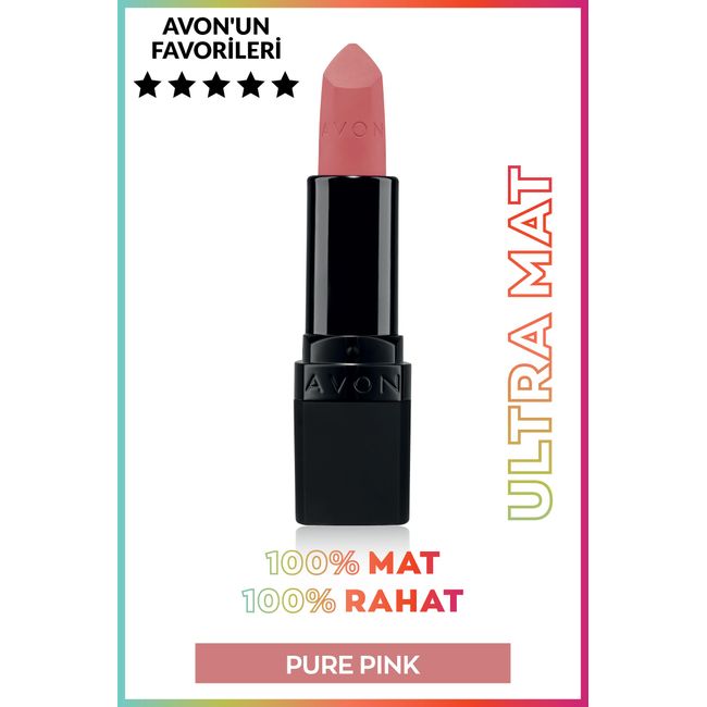 Avon Ultra Mat Ruj Pure Pink