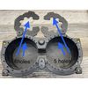 2001-07  TOYOTA TUNDRA  SEQUOIA  CONSOLE  FRONT CUP HOLDER  INSERTS  PAIR
