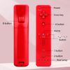 OSTENT Motion Sensor Bluetooth Wireless Remote Controller for Nintendo Wii Console Game Color Red
