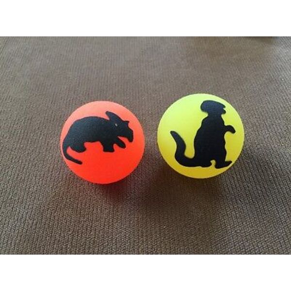 Vintage Rubber Bouncy Ball Lot ~ Vending Machine Toy ~1 3/4” W/ Dinosaurs