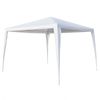 3 x 3m Waterproof Tent with Spiral Tubes White