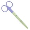 Nurses Scissors (Approx 5" 13cm) Colour Lacquered Handles (Lilac Handle)