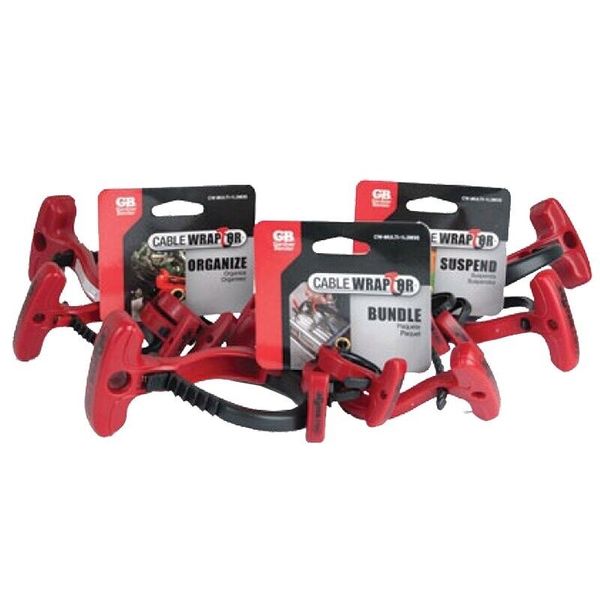 Gardner Bender CW-MULTI-1L2M3S PACK (6) Cable Wraptor Cord Organizers 3075256