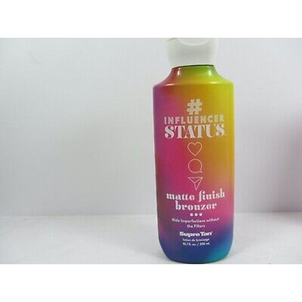 SUPRE # INFLUENCER STATUS MATTE FINISH BRONZER TANNING LOTION