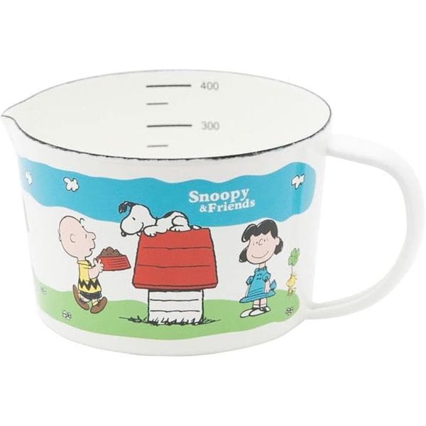 Snoopy SNJ-904 Hollow Measure Cup, S 15.7 fl oz (450 ml)