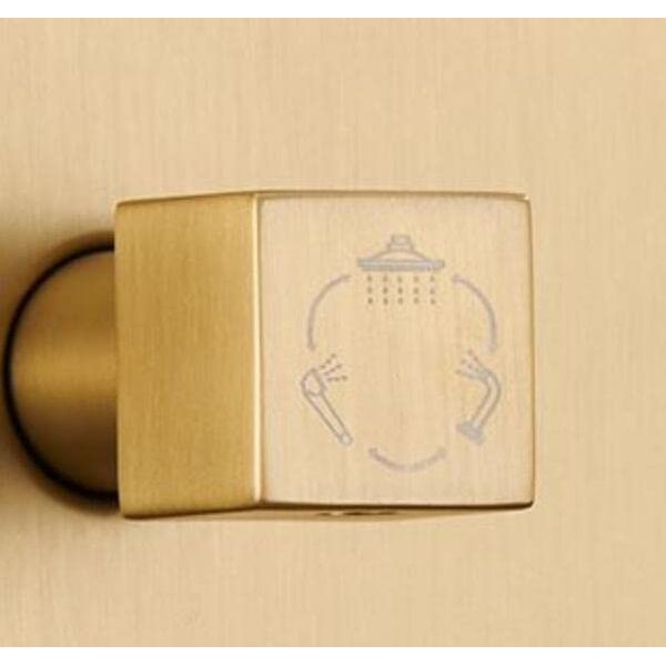 GABRYLLY 3-Function Diverter Handle Brushed Gold