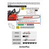 20" Archer  Chainsaw Saw Chain .325-.063-81DL FULL CHISEL MS270 MS280 MS290