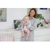 Grey Ground Bicycles Long Sleeve Bodysuit Set (3-6 Months)