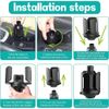 Car Cup Holder Expander Adapter Universal For Large Bottles Mugs 1PCS