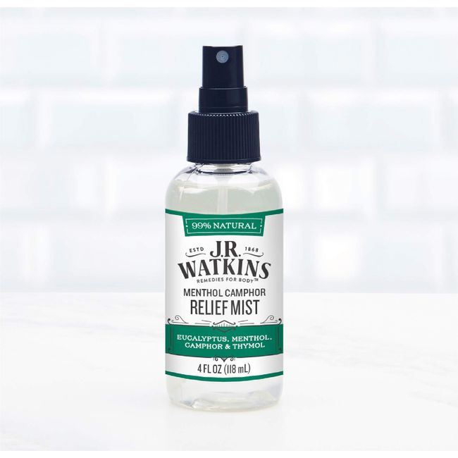 J.R. Watkins MUSCLE Pain Relief Spray, Camphor & Natural Magnesium