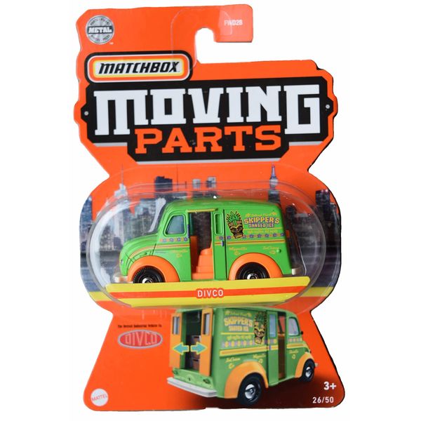 Matchbox Divco, Moving Parts 26/50 [Green]