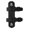 HUPENG Bike Accessory Cup Holder Mount (Black, Plastic)