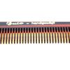 BUCO Handle Comb - 19.5 cm Havana Brown, Acetate Plate Material, Hair and Scalp Friendly, for Men and Women