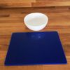 Rectangle Placemat Set - Gloss Orange 4 Placemats Standard 38cm x 28cm