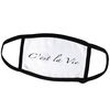 3dRose Face Mask Medium, CEST LA Vie
