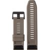 Garmin QuickFit 26 Watch Bands - Dark Sandstone Silicone