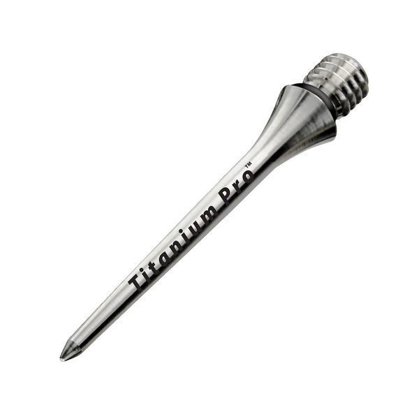 Cible Darttip (3 Pcs Titanium Pro 2ba silver 1.2in