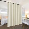 Extra Wide Curtains for Divider Room Separation Soundproof Temporary Door Curtai