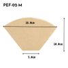 Hario Flat Bottom Coffee Filters, 02, Brown, 100 Count