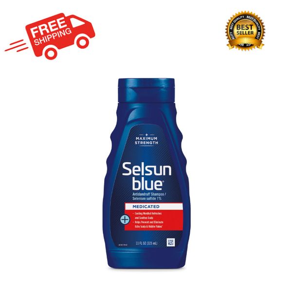 Selsun Blue Medicated Dandruff Shampoo 11 fl oz