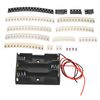 PATIKIL Soldering Practice Board, 1Set PCB Board Electronics Kit Prototype DIY Welding Circuit SMD/SMT LED Flashing Light for Beginner Experiment Project