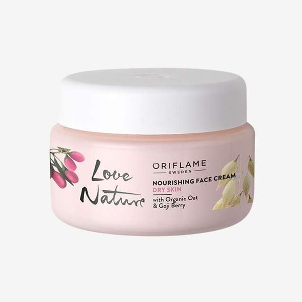 Love Nature Nourishing Face Cream with Organic Oat & Goji Berry 50ml.