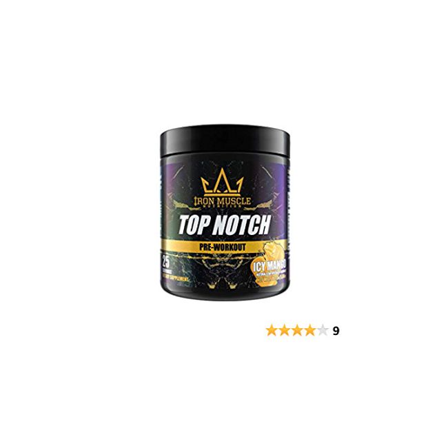 Top Notch Pre Workout Icy Mango Flavor