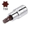 sourcing map 1/2-Inch Drive T50 Torx Bit Socket S2 Steel 55mm Length