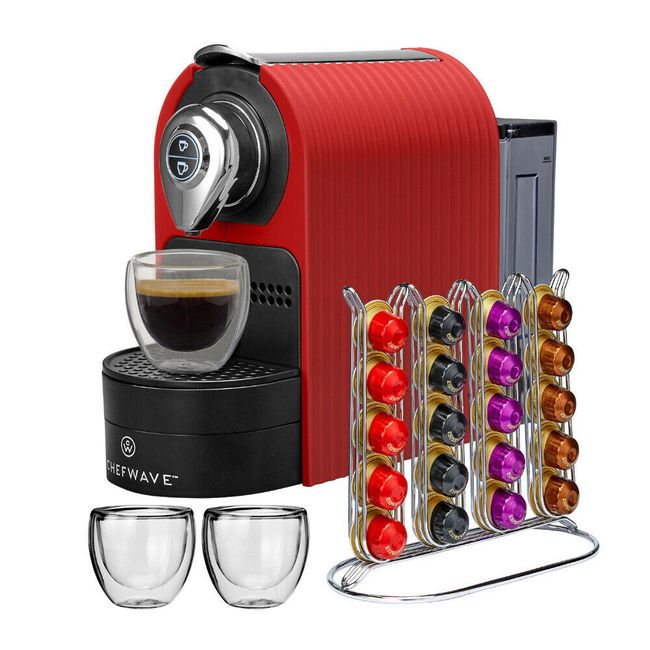 ChefWave Espresso Machine for Nespresso Capsules with Accessories - EveryMarket