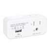 Multiple Power Plug Outlet Wall Extender Adapter with 2 AC Outlets 2.1A USB Port