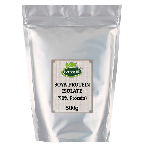 SOYA Protein Isolate (90% Protein) 500g by Hatton Hill, Unflavoured, Vegan Protein Shake