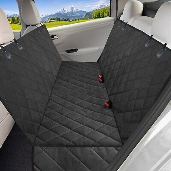 Pet Seat for Back Seat Cover Scratch Proof Hammock 600D Heavy Duty Truck SUV