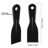 sourcing map Putty Scraper 2" ABS Plastic Spatula Drywall Patch Repair Spreader Wall Covering Smoother Black 2Pcs