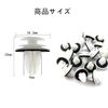 BRIIKPP Car Rivet Clip Set - 50 Pcs Interior Reupholstery