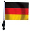 SSP Flags Germany Golf Cart Flag EZ On & Off Bracket