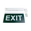 G.W.S® IP20 2W LED Emergency Exit Light, Non-Maintained/Maintained, 3 Hours Emergency Backup, Exit Sign with Recessed Mounted Kit