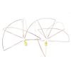 CLEARANCE / 1.2GHz Antenna Set Circular Polarized 3-Leaf + 4-Leaf Clover (RP-SMA