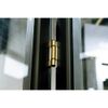 Self Closing Door Hinges, 2 Pack, Antique Brass - 4x4 Inch