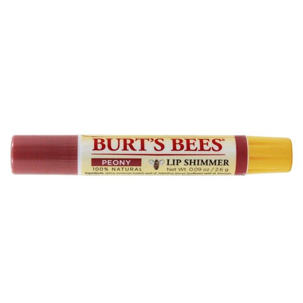 Burt's Bees Lip Shimmer Peony, 09 Oz