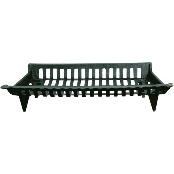 Panacea 15430 Black 30" Cast Iron Fireplace Grate