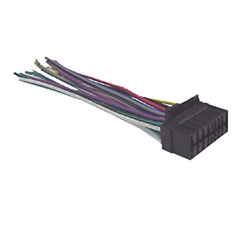 Mobilistics Wire Harness fits Sony CDX-GT620U, CDX-GT620IP, CDX-GT621PW, CX-GT630I + More S16A
