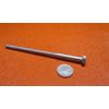 Galvanized Hex Head Lag Screw 1/4" Threads x 5.0" Length, 25 pcs