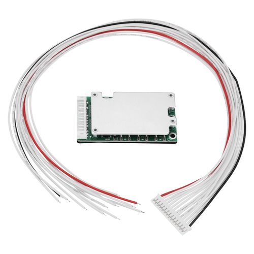 Create idea BMS 13S 48V Li-Ion Lithium PCB Protection Board 20A Battery Balance Protection Circuit Board Charge Protection Board Battery Cell Suitable for Electric Motorcycles