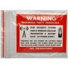 Battery Backup Security + Circuit Panel Warning Stickers / 2 Pack + FREE SHIP