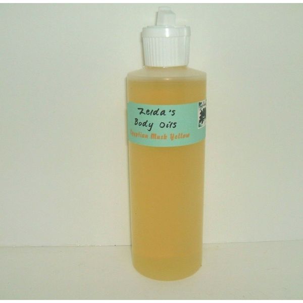 Zelda's Egyptian Musk YELLOW Wholesale Body Oil 8oz 1/2 pound Bottle FREE SHIP